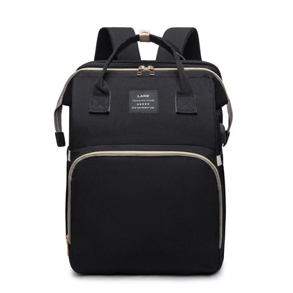 حقيبة ظهر أكسفورد للأم مع عزل وتنظيم