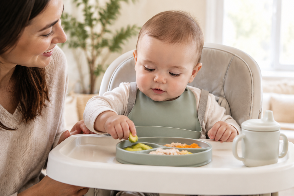 Starting Solid Foods Around 6 Months: Readiness, First Foods and Safety