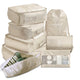 Beige / 8 piece set