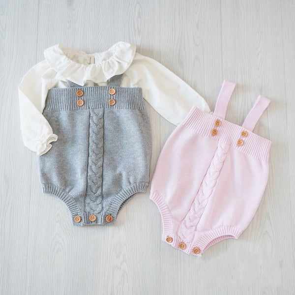 بودي طفل محبوك دون أكمام