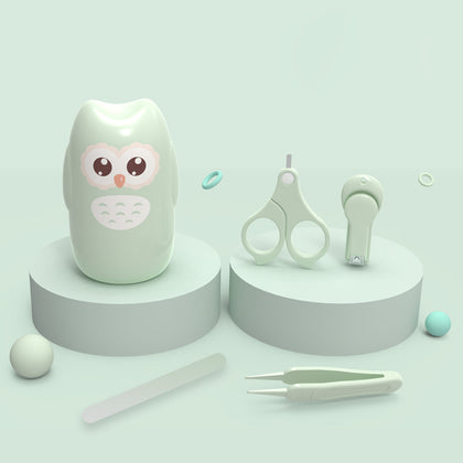 طقم قصّ أظافر طفل بتصاميم حيوانات
