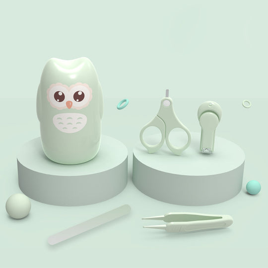 طقم قصّ أظافر طفل بتصاميم حيوانات