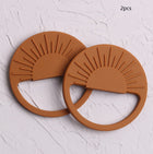 2pcs mustard yellow