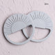 2pcs light grey