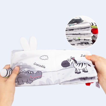 كتاب أنشطة قماشي للطفل بنقشة بحر أوغابة