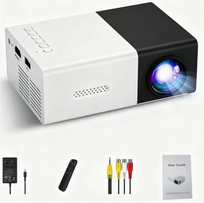 بروجكتور صغير T300 بإضاءة LED