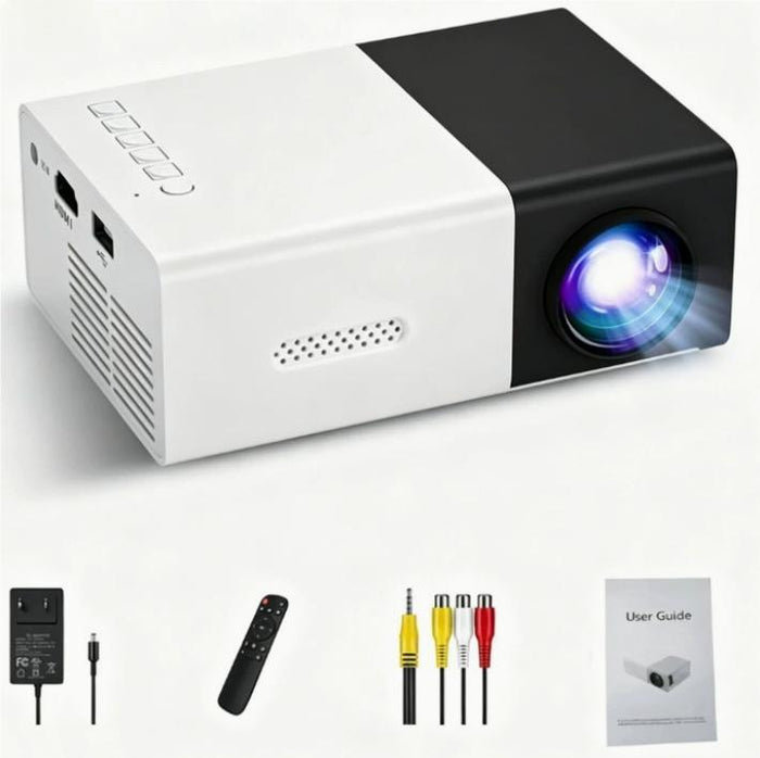 بروجكتور صغير T300 بإضاءة LED