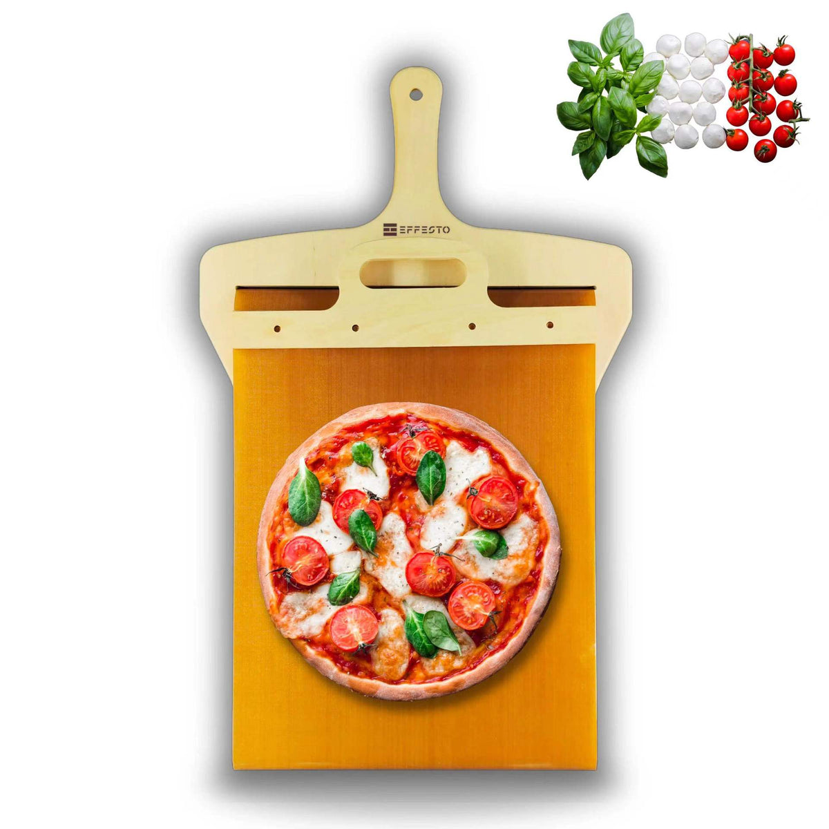 لوح نقل بيتزا منزلق — 55 × 35 سم