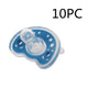 Nude Round Head Blue / 10PCS