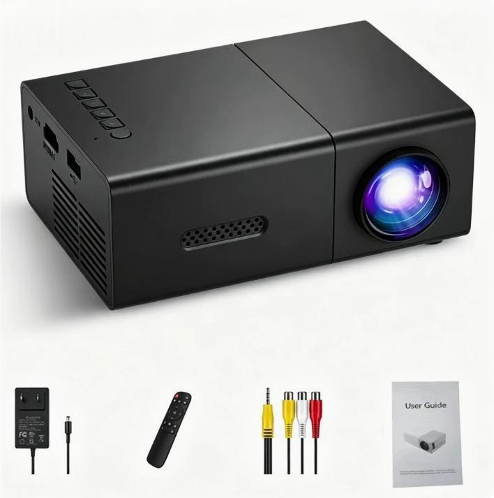 بروجكتور صغير T300 بإضاءة LED