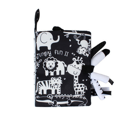 كتاب قماشي ناعم للرضع بتصاميم متنوعة