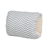 وسادة ذراع للرضاعة بغطاء قطني